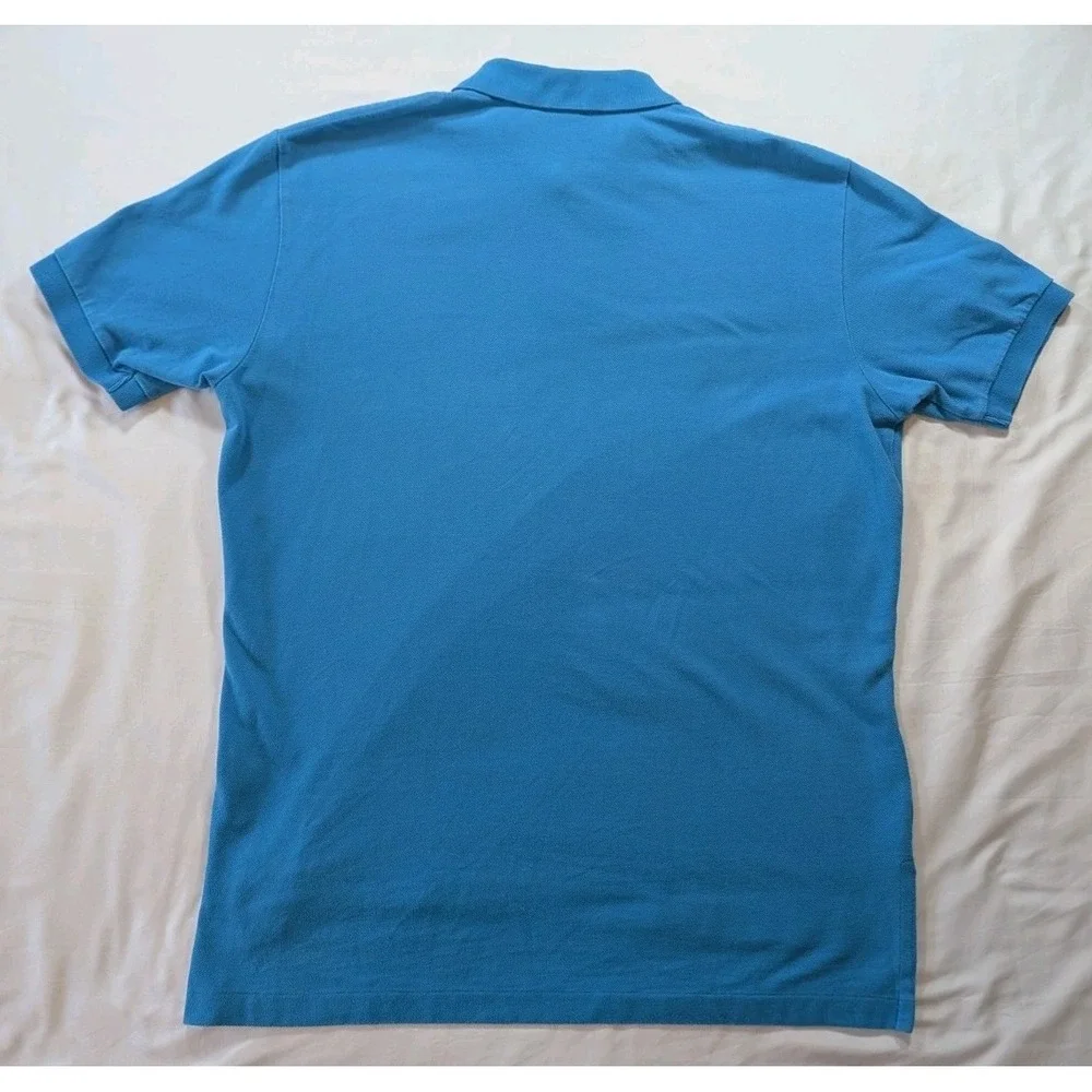 Polo Ralph Lauren Performance Polo Golf Shirt Turquoise‎ Men's XL Orange Pony